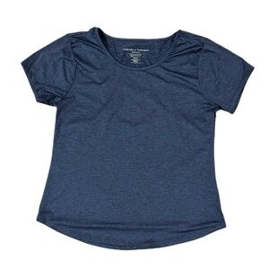 Threads 4 Thought Racerback Short Sleeve Top Blue Women’s Size M Medium NWOT